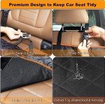 Dog Car Seat Cover Protector - Non-Slip Orange