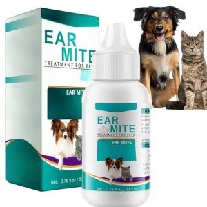 Dog Ear Mite Treatment and Cleaner Drops