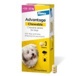 Advantage Chewable Flea & Tick Treatment for Dogs