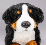 Plush Bernese Mountain Dog Toy - 16 inches
