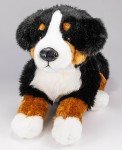 Plush Bernese Mountain Dog Toy - 16 inches