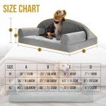 OneTigris Waterproof Memory Foam Dog Sofa Bed