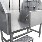 Extra-Large Stainless Steel Dog Grooming Station