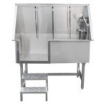 Extra-Large Stainless Steel Dog Grooming Station