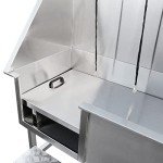 Extra-Large Stainless Steel Dog Grooming Station