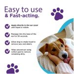 RenaSan Natural Dog Ear Cleaner Drops - 250ml