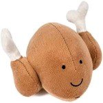 Petface Roast Chicken Plush Dog Toy