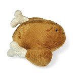 Petface Roast Chicken Plush Dog Toy