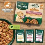 WINALOT Senior Wet Dog Food in Gravy 12x100g