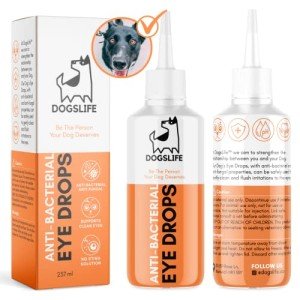 Dog Eye Wash Drops for Dry, Itchy Eyes