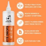Dog Eye Wash Drops for Dry, Itchy Eyes