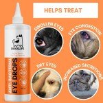 Dog Eye Wash Drops for Dry, Itchy Eyes