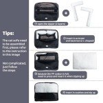 Hollypet Fluffy Pet Bed for Cats and Dogs