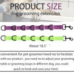 2PCS Dog Grooming Loops and Bathing Leash