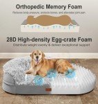 Extra Large Orthopedic Dog Bed with Waterproof Cover