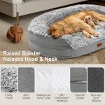 Extra Large Orthopedic Dog Bed with Waterproof Cover