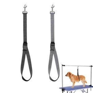 Adjustable Dog Grooming Loop and Bathing Tether