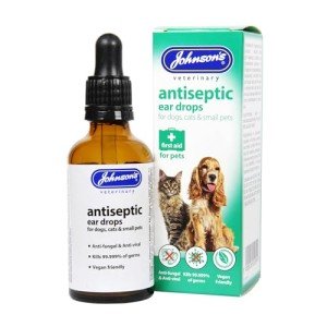 Wundapets Ear Drops for Dogs and Cats, 50ml