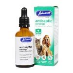 Wundapets Ear Drops for Dogs and Cats, 50ml