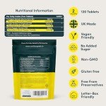 High Strength Turmeric Tablets with Ginger & Black Pepper