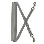 Padded Dog Grooming Haunch Strap - Adjustable Grey