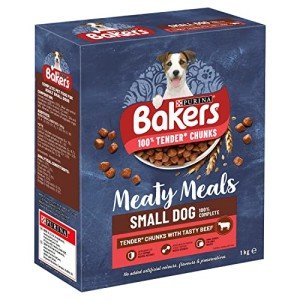 Bakers Beef Complete Semi-Moist Dog Food 1Kg