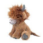 Hamish the Highland Cow Plush Dog Toy