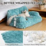 Cozy Washable Pet Bed for Cats and Small Dogs