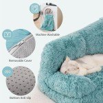 Cozy Washable Pet Bed for Cats and Small Dogs
