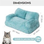 Cozy Washable Pet Bed for Cats and Small Dogs
