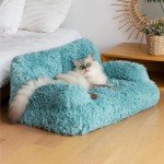 Cozy Washable Pet Bed for Cats and Small Dogs