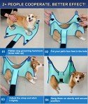 Dog Grooming Hammock for Easy Nail Clipping
