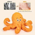 Interactive Octopus Squeaky Dog Toy for All Breeds