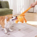 Interactive Octopus Squeaky Dog Toy for All Breeds