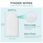 Dawnyield Dog Ear Cleaner Wipes - 60 Count