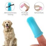 6 Pack Dog Finger Toothbrush Set for Dental Care