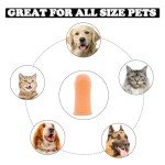 6 Pack Dog Finger Toothbrush Set for Dental Care