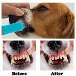 6 Pack Dog Finger Toothbrush Set for Dental Care