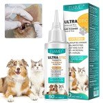 Dog Ear Drops for Infection Relief (2-pack)