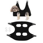 Dog Grooming Hammock Kit with Hooks for Pets