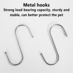 Dog Grooming Hammock Kit with Hooks for Pets