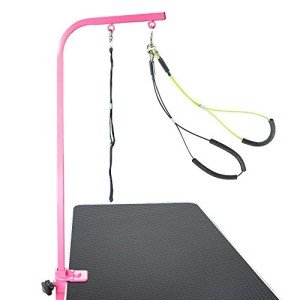 Adjustable Dog Grooming Arm with Leash Loop