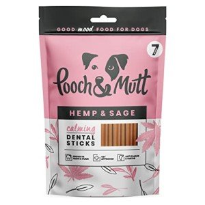 Pooch & Mutt Calming Dog Dental Sticks - 7 Pack
