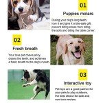 Wefine Natural Cotton Rope Chew Toys for Dogs