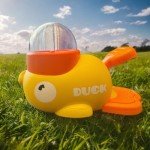 Interactive Yellow Duck Feeder for Dogs and Cats