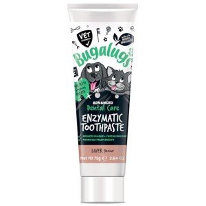 Bugalugs Liver Flavor Enzymatic Toothpaste for Dogs