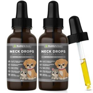 Wormwood Neck Drops for Dogs & Cats (Twin Pack)