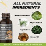 Wormwood Neck Drops for Dogs & Cats (Twin Pack)