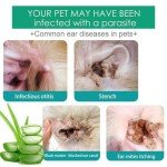 Dog Ear Cleaner Drops for Healthy Canals