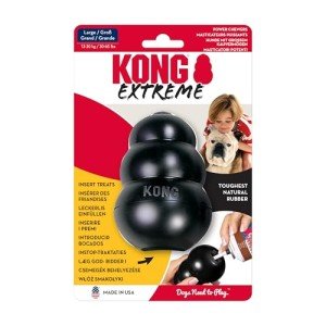 KONG Extreme Dog Toy - Tough Rubber for Large Dogs